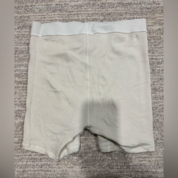 Skims Bone Cotton Rib Tank & Boy Short Set - Picture 6 of 11